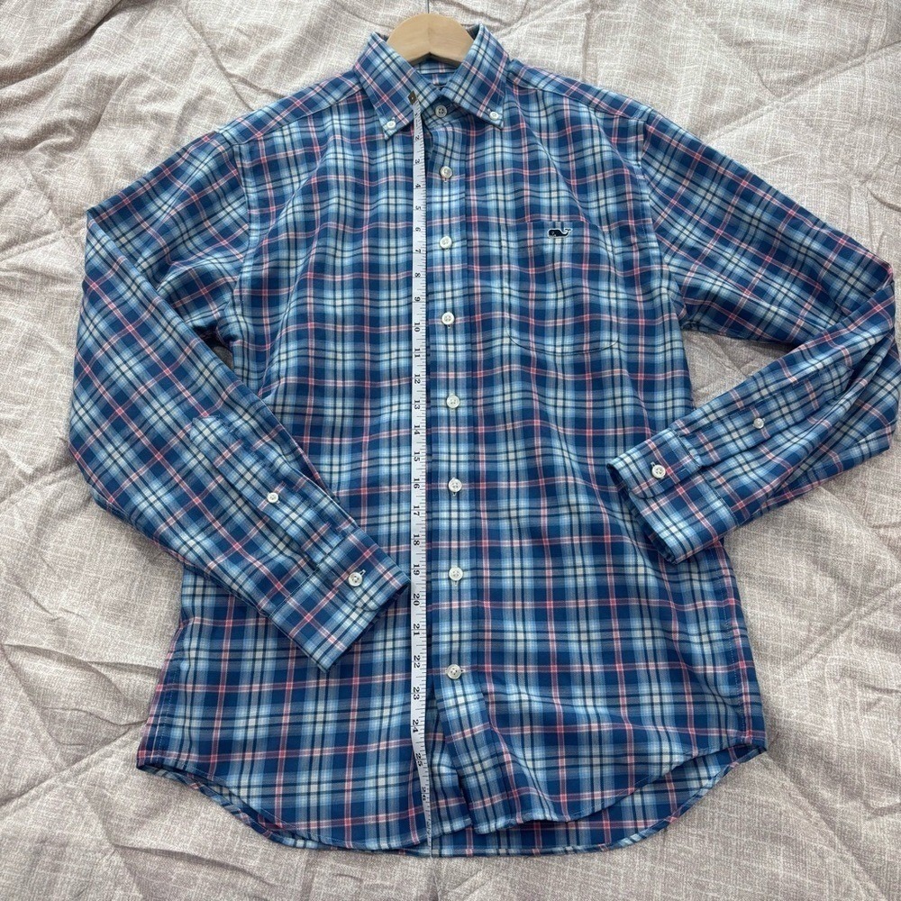 Vineyard Vines Multicolor Plaid Button Down Shirt - Picture 6 of 9